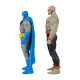 Figuras & Cómic Batman (Blue) & Mutant Leader (Dark Knight Returns 1) 8 Cm Dc