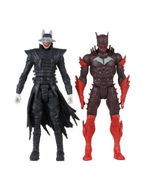 Figuras & Cómic Batman Who Laughs & Red Death (Dark Nights Metal 1) 8 Cm Dc