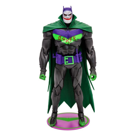 Figura Batman (Batman: White Knight) (Jokerized) (Gold Label) 18 Cm Dc Multiverse