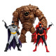 Figuras Multipack Clayface, Batman & Batwoman (Dc Rebirth) (Gold Label) 18 Cm Dc Multiverse