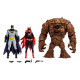 Figuras Multipack Clayface, Batman & Batwoman (Dc Rebirth) (Gold Label) 18 Cm Dc Multiverse