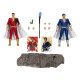 Figuras Paquete De 2 Shazam (Battle Damage) & Freddie Freeman (Gold Label) 18 Cm Dc Multiverse