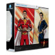 Figuras Paquete De 2 Shazam (Battle Damage) & Freddie Freeman (Gold Label) 18 Cm Dc Multiverse