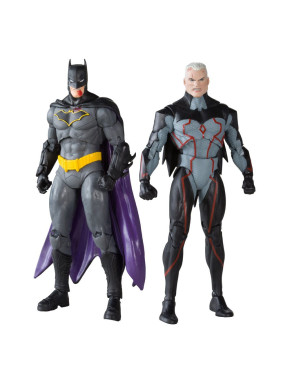 Figuras Paquete De 6 Omega (Unmasked) & Batman (Bloody)(Gold Label) 18 Cm Dc Collector