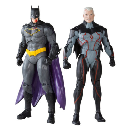 Figuras Paquete De 6 Omega (Unmasked) & Batman (Bloody)(Gold Label) 18 Cm Dc Collector