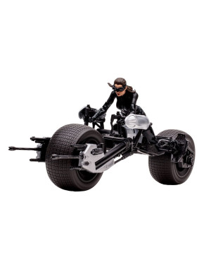 Vehículo Batpod With Catwoman (The Dark Knight Rises) Dc Multiverse