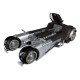 Vehículo White Knight Batmobile (Gold Label) 18 Cm Dc Multiverse