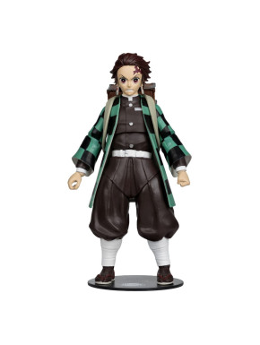 Demon SlayerFigurine Tanjiro Kamado (avec boîte Nezuko) (Saison 3) 18 cm : Kimetsu No Yaiba