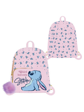 Mini Mochila "Weird but cute" Stitch 25 cm