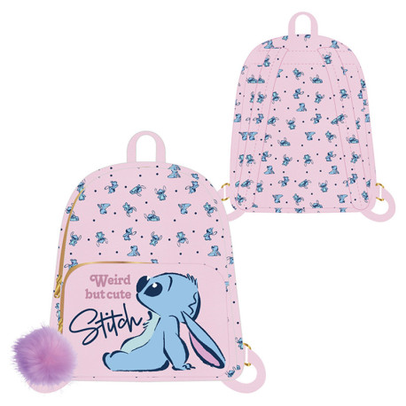 Mini Mochila "Weird but cute" Stitch 25 cm