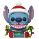 Disney Figura POP! Vinyl Holiday Stitch w/Lights 9 cm