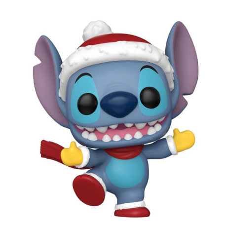 Disney Figura POP! Vinyl Holiday Stitch w/Hat 9 cm