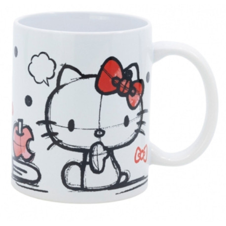 Taza boceto Hello Kitty