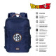 Dragon Ball (Bola de Dragón) Symbol Mochila de Viaje Mercury Grande 47x23x33cm, Multicolor