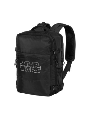 Star Wars Logo Mochila de Viaje Mercury Grande 47x23x33cm, Negro