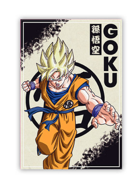 DRAGON BALL Z - Standard Magnet - DBZ Goku