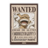 ONE PIECE - Standard Magnet - Wanted Luffy