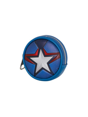 Monedero Cookie Azul Capitán América Courage Marvel