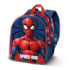 Mochila 3D Elite Azul Marvel Spiderman Solid