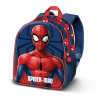 Mochila 3D Elite Azul Marvel Spiderman Solid