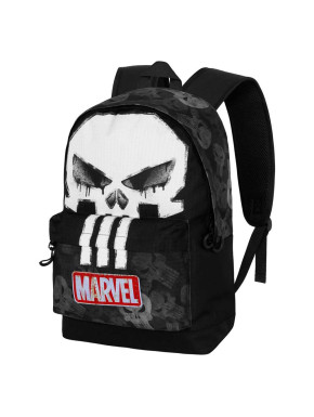 Mochila HS FAN 2.2 Negro Marvel Punisher Skull