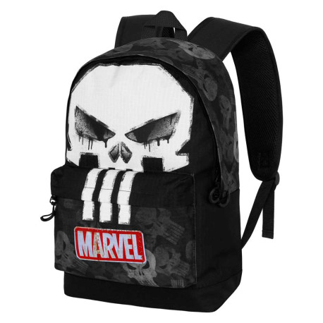 Mochila HS FAN 2.2 Negro Marvel Punisher Skull