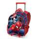 Mochila 3D con Ruedas Pequeña Azul Marvel Spiderman Stealth