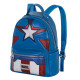 Mochila Heady Azul Marvel Capitán América Courage