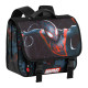 Mochila Cartable 2.0 Negro Marvel Spiderman Miles