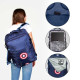 Mochila de Viaje Mercury Grande Azul Marvel Capitán América Gears