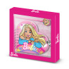 Agenda Coeur Clé + Stylo Rose Barbie Arc-en-ciel