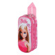 Estuche Portatodo 3D Doble Rosa Barbie Fashion