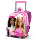 Mochila 3D con Ruedas Pequeña Rosa Barbie Fashionista