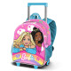 Mochila 3D con Ruedas Pequeña Rosa Barbie Rainbowy