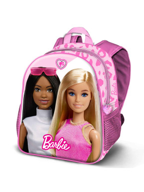 Mochila 3D Pequeña Rosa Barbie Fashionista