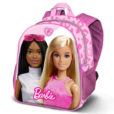 Mochila 3D Pequeña Rosa Barbie Fashionista