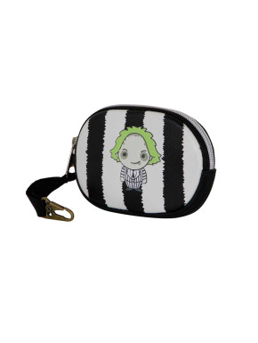 Monedero Pill Blanco Bitelchús / Beetlejuice Stripes