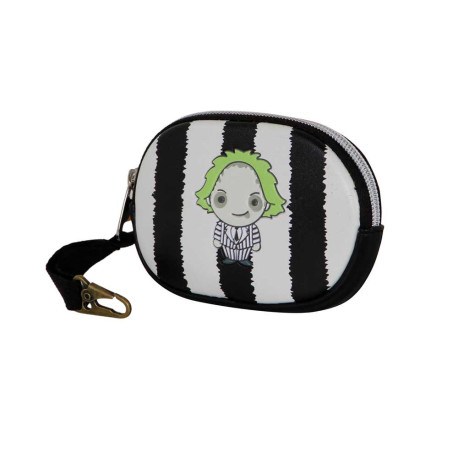 Monedero Pill Blanco Bitelchús / Beetlejuice Stripes