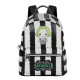 Mochila Heady Blanco Bitelchús / Beetlejuice Stripes