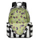 Mochila Heady Blanco Bitelchús / Beetlejuice Stripes