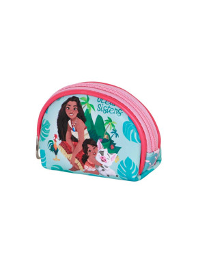 Monedero Oval Casual Azul Disney Vaiana Family