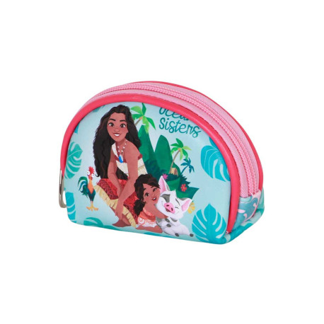 Monedero Oval Casual Azul Disney Vaiana Family