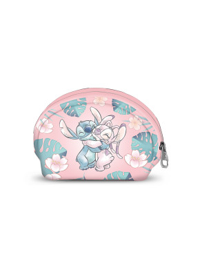 Monedero Oval Casual Rosa Disney Lilo y Stitch Hug