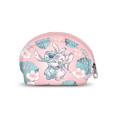 Monedero Oval Casual Rosa Disney Lilo y Stitch Hug