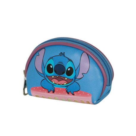 Monedero Oval Casual Azul Disney Lilo y Stitch Cake