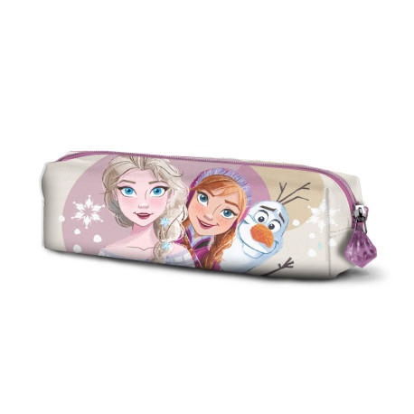 Estuche Portatodo Cuadrado Blanco Disney Frozen 2 Snow