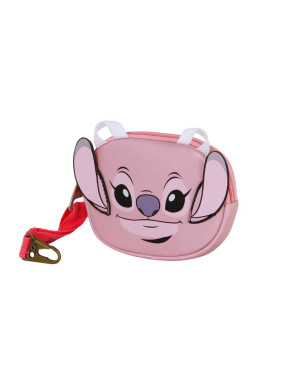 Monedero Pill Rosa Disney Lilo y Stitch Angel Face