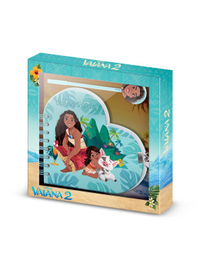 Agenda Key Heart + stylo Disney Vaiana