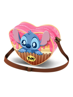 Stitch Lilo et Muffin Disney Sac Casual Heart rose