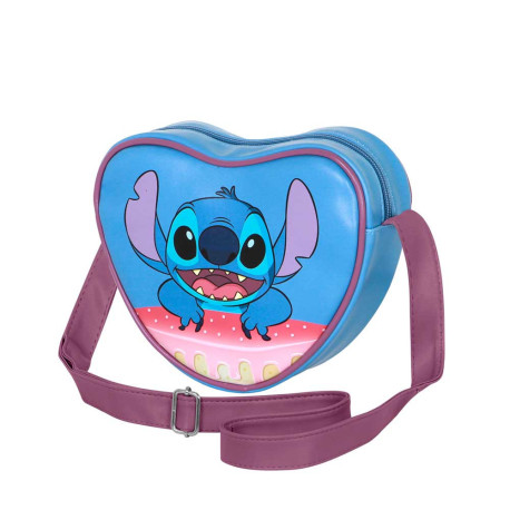 Bolso Corazón Casual Azul Lilo y Stitch Cake Disney